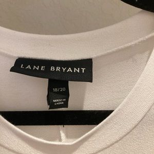 Lane Bryant white swing tank